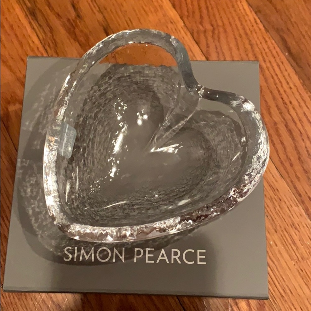 Simon Pearce heart bowl